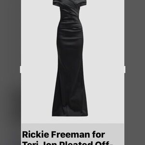 Rickie Freeman for Teri Jon Elegant Black Gown